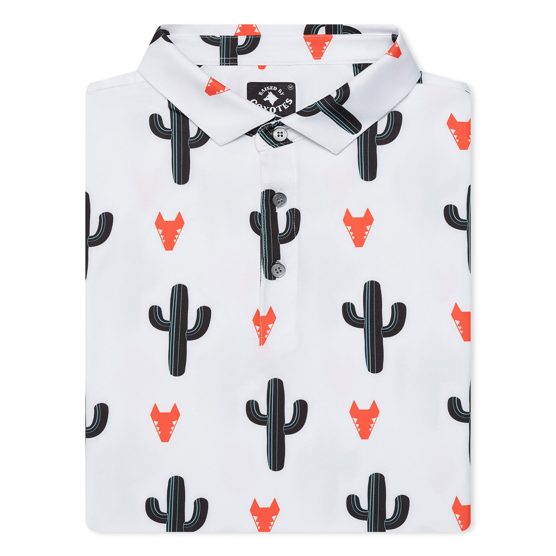 Coyote Cactus Golf Polo – Raised by Coyotes