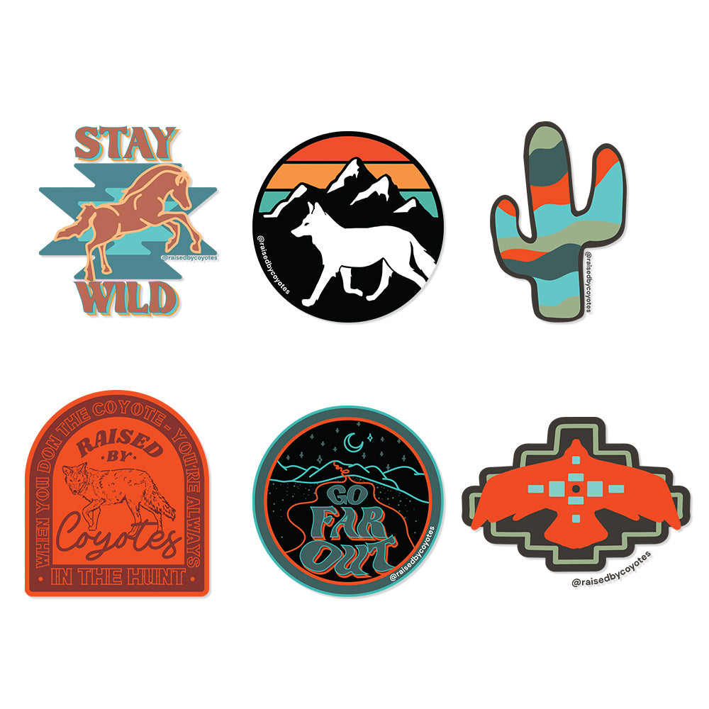 Coyotes Sticker Pack