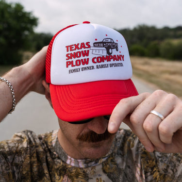 Texas Snow Plow Co Foam Trucker Hat