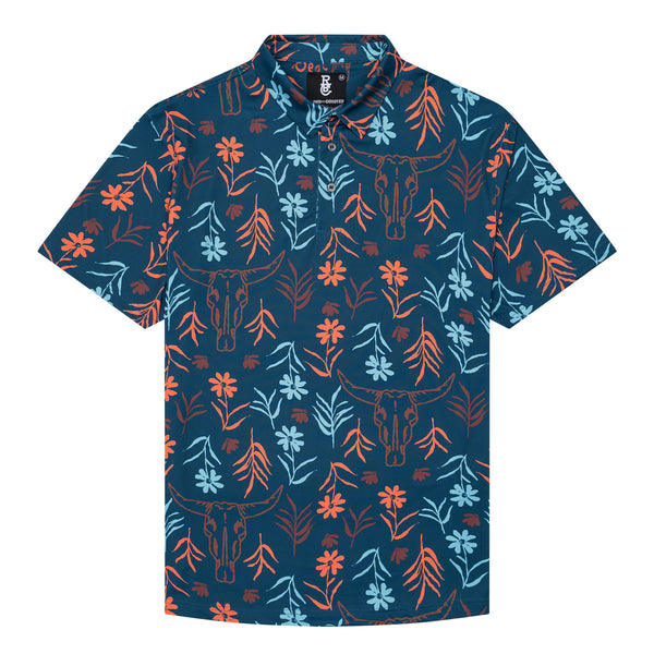 Skulls-and-Daisies-Mens-Golf-